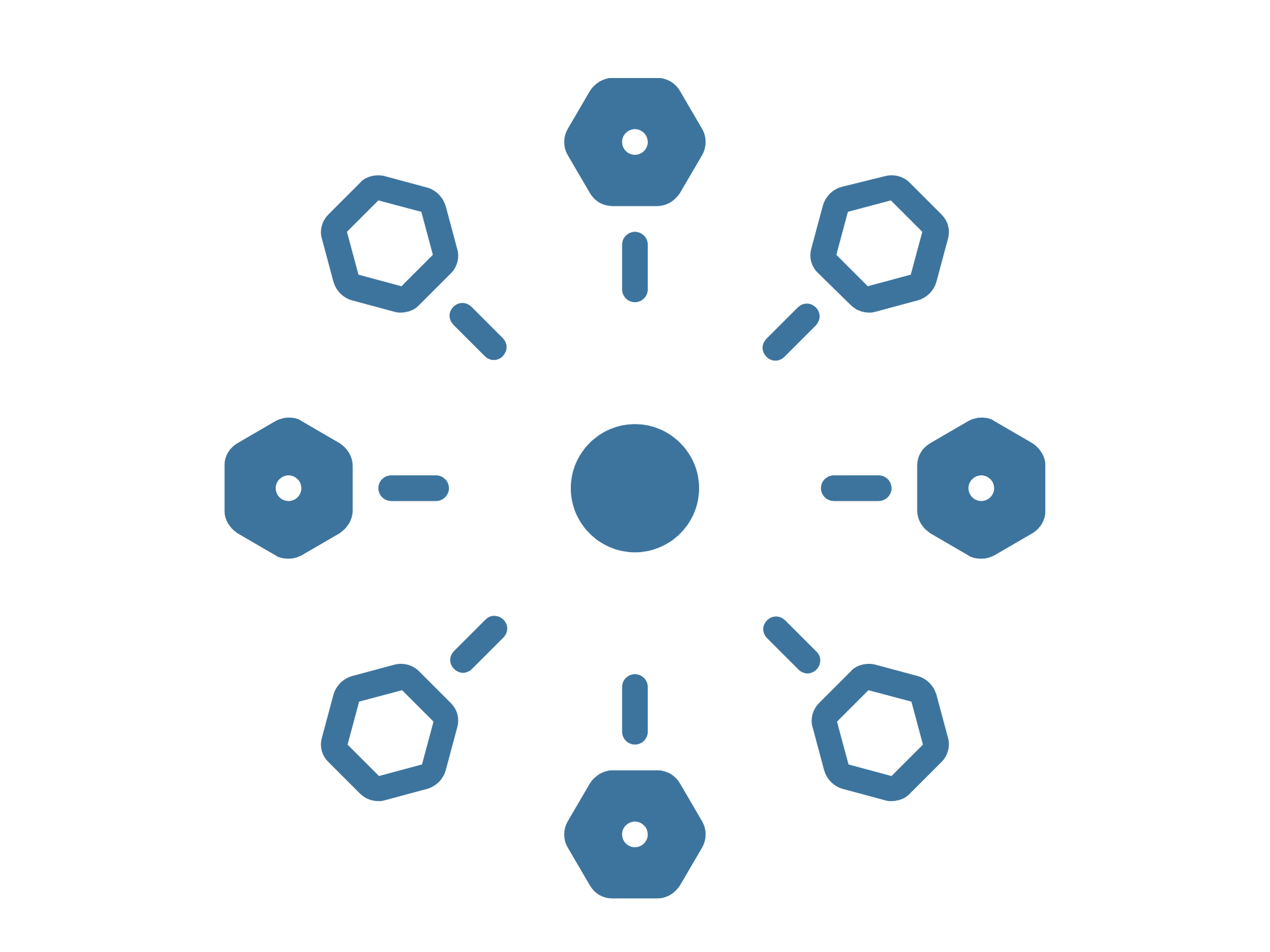 Image of a 8 point grid. 