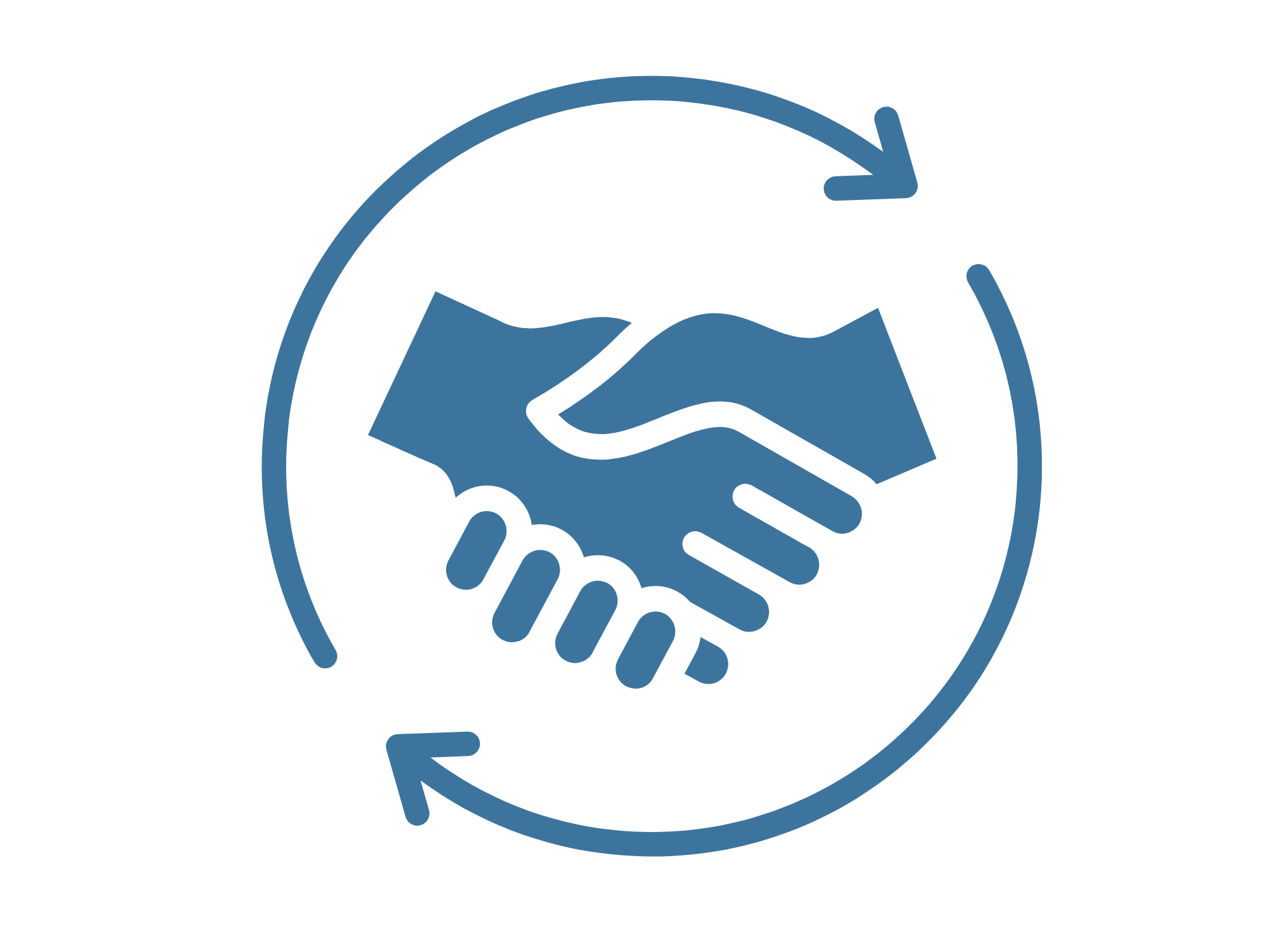 Image of shaking hands. 
